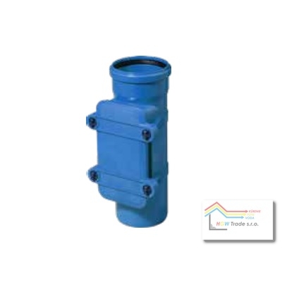 T-kus čistiaci HTUDb 110 OSMA,hranatý uzáver